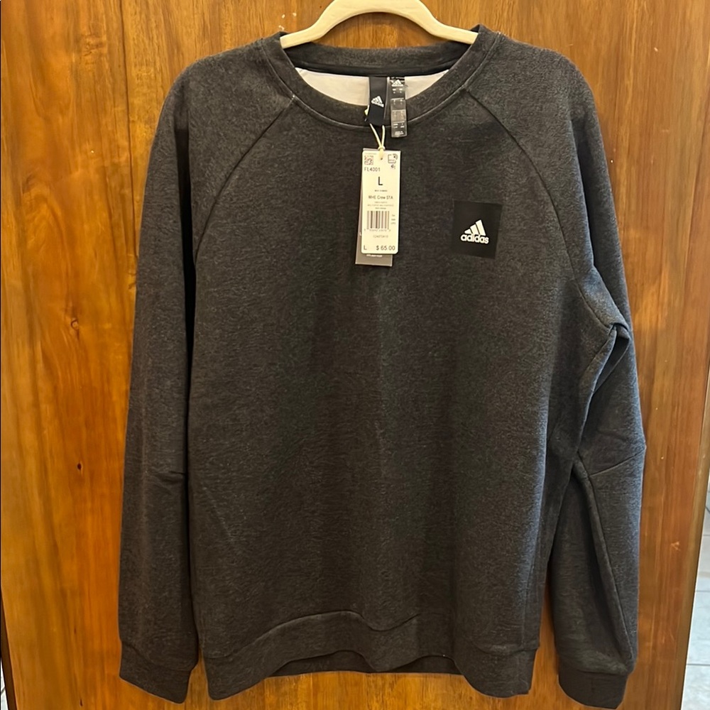 Adidas Men's Gray Sweater